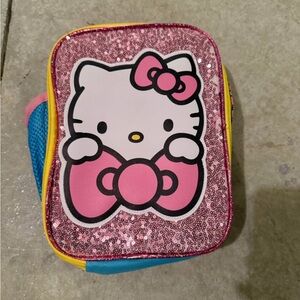 Hello Kitty Pink and Blue Sequin lunch Bag. New.